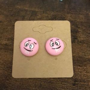 🎀 3 for $20 Girls Earrings- Pink M&M